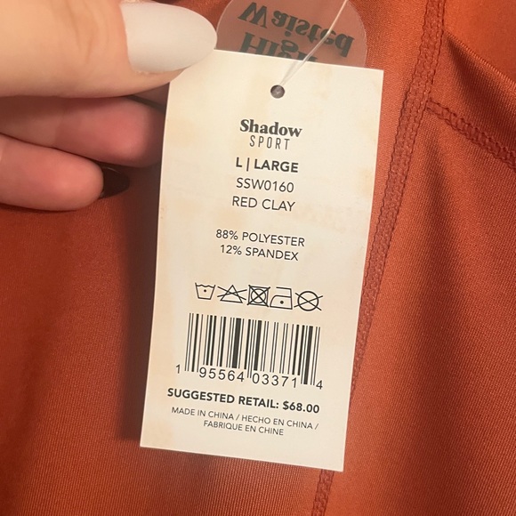 Shadow Sport NWT Full Length Legging with Pockets - Picture 4 of 6